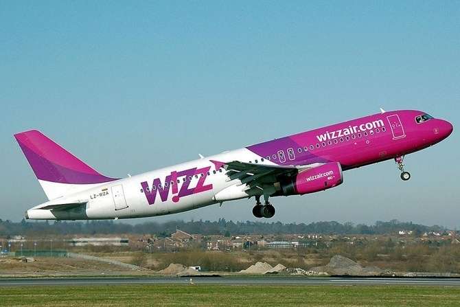 Wizz Air запустив нові рейси із Києва у три міста
