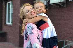 Лилия Ребрик с  дочкой Дианой