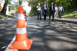 Віталій Кличко перевірив після капітального ремонту вулицю Генерала Родимцева