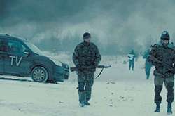 Кадр из фильма «Донбасс»