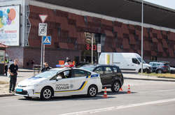  Поліція затримала Mitsubishi на Березняківській 