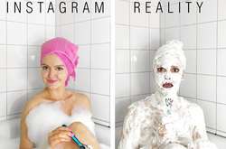 Немка высмеяла идеальные фото из Instagram и показала, как девушки выглядят на самом деле