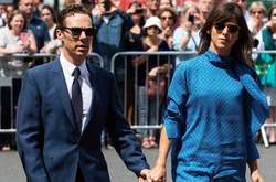  Бенедикт Камбербэтч и его жена Софи Хантер  