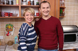 Ирина Андреева и ее сериальный муж Андрей Пономаренко