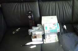 Щоб пограбувати столичну стоматологію, злодію довелося ламати стіну