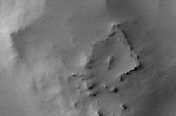 На Марсі знайшли руїни прямокутної споруди