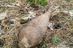 У Пущі-Водиці в лісі виявлено міну