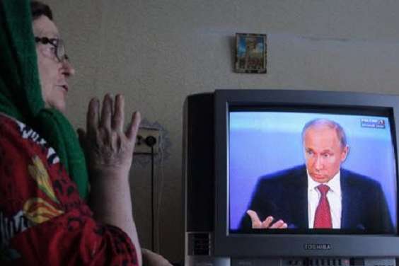 На російському телебаченні запустили щотижневу програму про Путіна