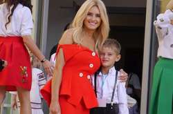 Ирина Федишин  с сыном