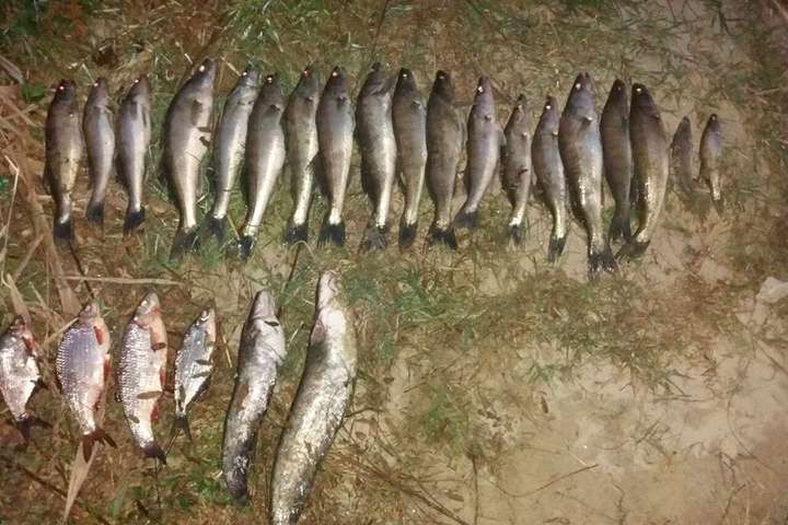 На Канівському водосховищі киянин наловив риби на кримінальну справу собі