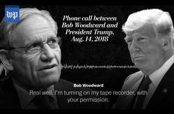 The Washington Post обнародовала запись разговора Трампа с автором скандальной книги о нем