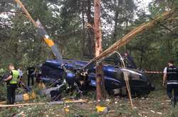 На Трухановому острові упав гелікоптер