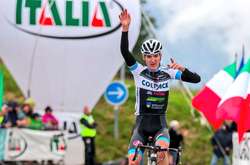 Український велогонщик Падун фінішував в першій трійці на 12-му етапі Вуельти Іспанії