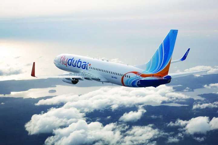 Авіакомпанія flydubai змінює аеропорт та збільшує кількість польотів з України 