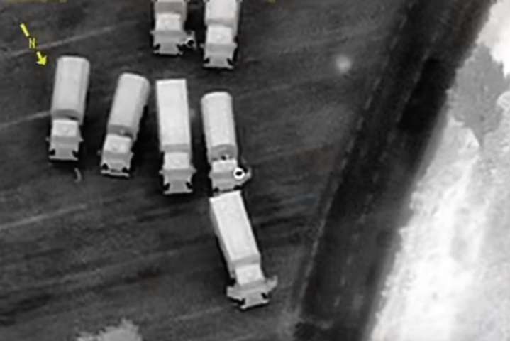 ОБСЄ побачила на Донбасі колону вантажівок з РФ 