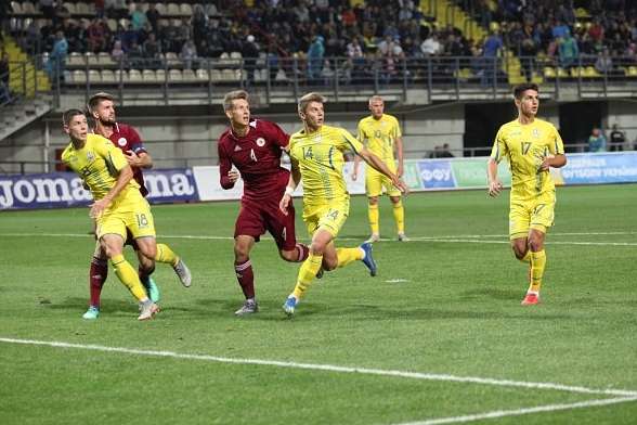 Молодіжна збірна України (U-21) змусила понервувати, але здобула перемогу над Латвією