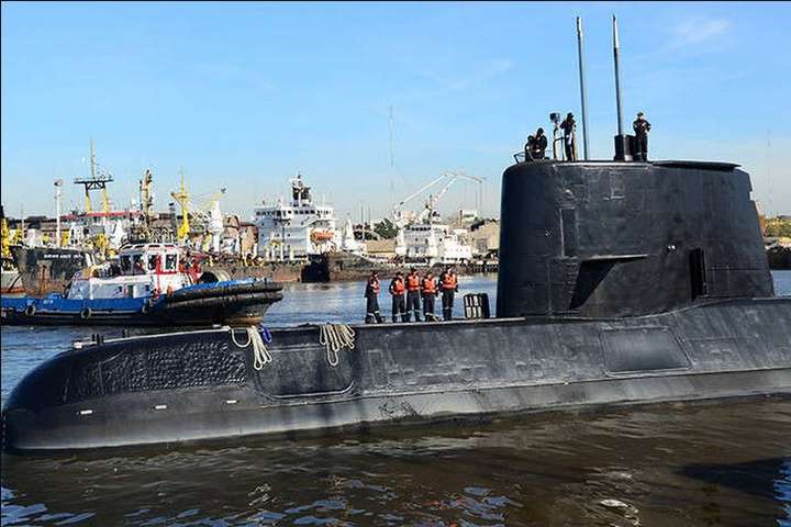 Аргентина відновила пошуки зниклого рік тому підводного човна «Сан-Хуан»