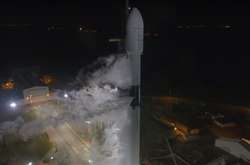 SpaceX запустила ракету Falcon 9 с телекоммуникационным спутником Telstar 18V