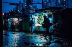 Потрясающие кадры дождливого Сеула, снятые на смартфон