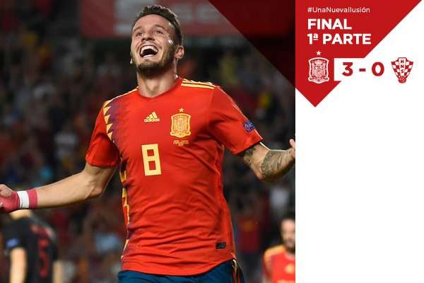 Збірна Іспанії громить команду Хорватії у матчі Ліги націй (відео)