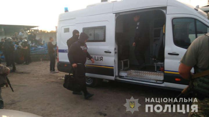 На Харківщині поліція затримала учасників конфлікту на елеваторі