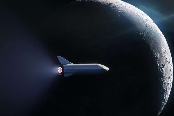 SpaceX анонсувала перший приватний пасажирський рейс навколо Місяця