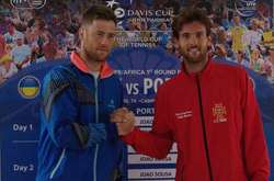 Кубок Девіса. Україна - Португалія. Марченко зіграв проти Жоау Соузи. Відео-трансляція