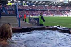  Фанати  « Кана »  на матчі с  « Ліоном »  / twitter.com/beINSPORTSUSA 