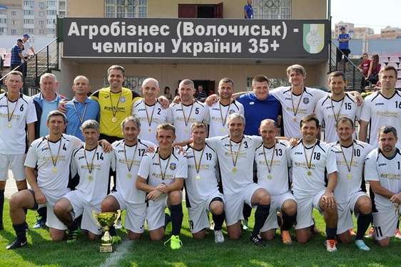 Волочиський «Агробізнес» виграв чемпіонат України з футболу серед ветеранів