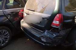 У Чернівцях п’яний водій врізався в дев’ять автомобілів