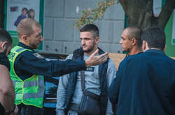 В Киеве во время облавы силовики задержали человека Кадырова (видео)