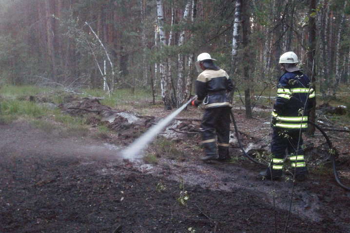 У Чорнобильській зоні оголошено надзвичайний рівень пожежної небезпеки