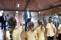 Мер Києва Віталій Кличко перевірив новий корпус дошкільного навчального закладу №486 у Подільському районі