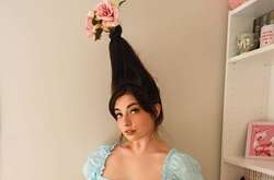 Настоящие вазы из волос