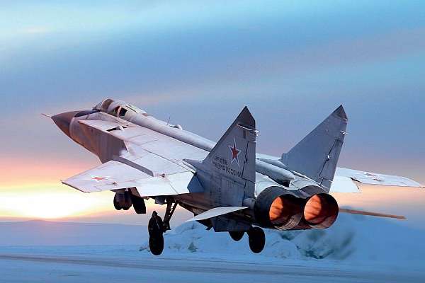 В Росії розбився винищувач МіГ-31