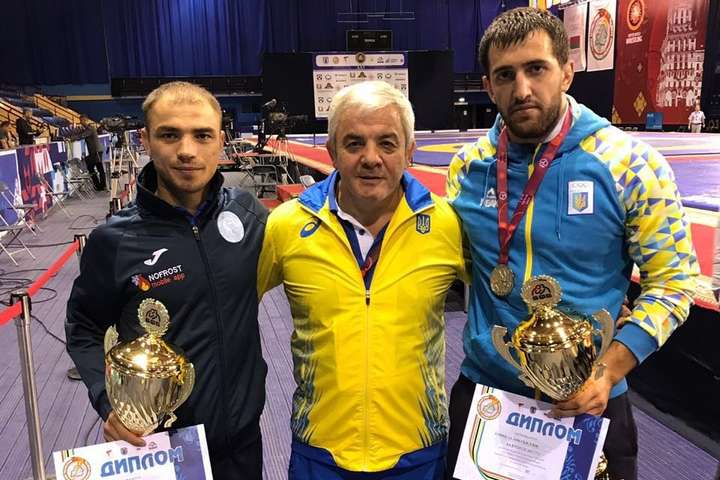 Українські борці здобули дві нагороди на турнір у Білорусі