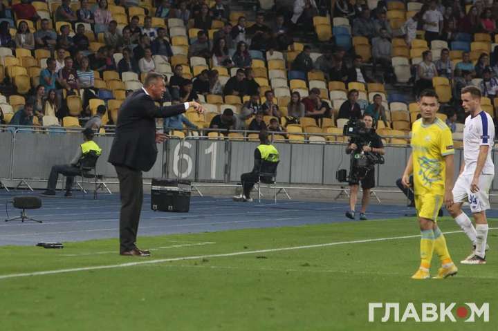 Нічию з «Астаною» тренерський штаб «Динамо» списав на індивідуальні помилки