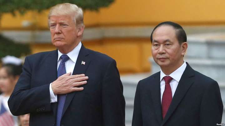Дональд Трамп выразил соболезнования в связи с кончиной президента Вьетнама