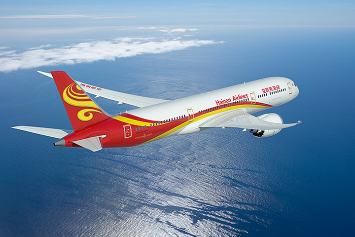 Китайська Hainan Airlines виконала два рейси до Борисполя (оновлено)