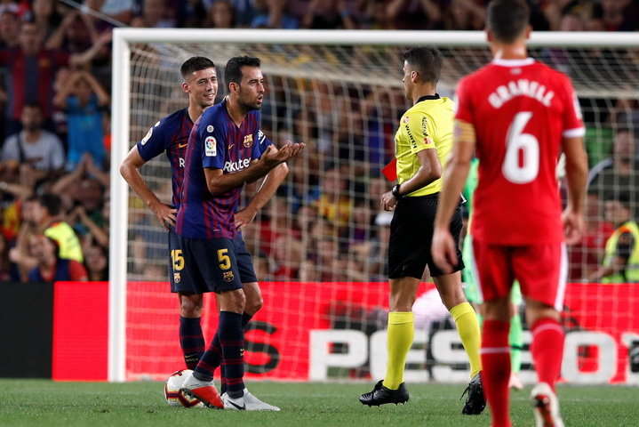 «Жирона» сенсаційно відібрала очки у «Барселони» у матчі чемпіонату Іспанії (відео)