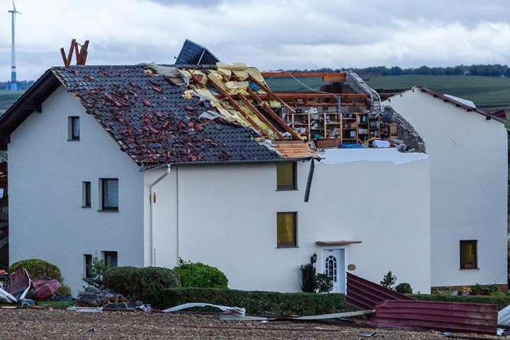В Германии в результате циклона погибла женщина