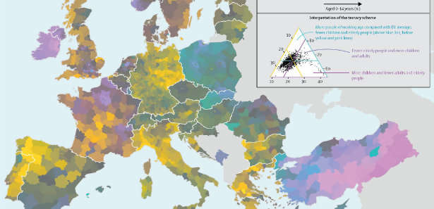 Вікова карта Європи: яка структура населення на нашому континенті