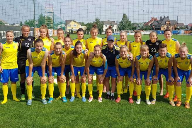 Визначився склад молодіжної жіночої збірної України для участі у відбірному етапі Євро-2019