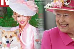 Оля Полякова снялась в образе королевы Елизаветы ІІ