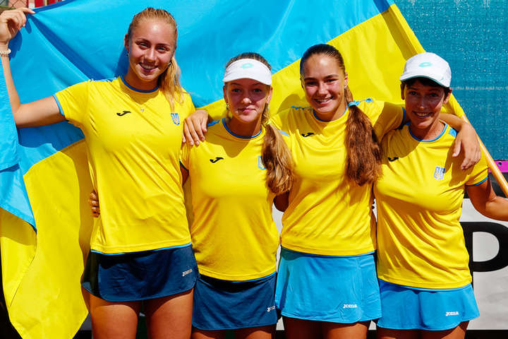 Збірна України з тенісу стартує з перемоги на юніорському Кубку Федерації