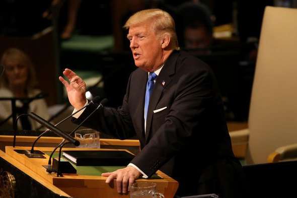 Виступ Трампа на сесії Генасамблеї ООН