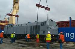 В Украину прибыла новая партия локомотивов General Electric