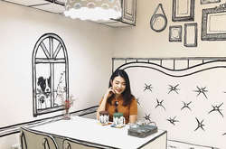 Интерьер в стиле веб-комикса: В Сеуле появилось кафе, посетители которого попадают в нарисованную реальность