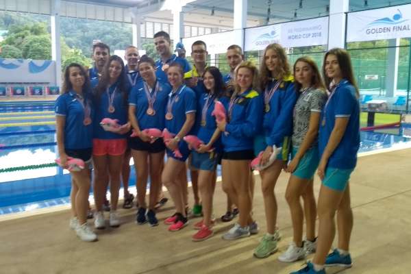 Українські спортсмени очолили рейтинг Кубку світу з підводного плавання