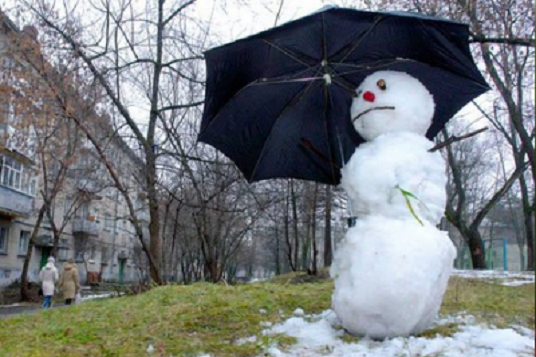 Украину ждет самая теплая зима за 30 лет